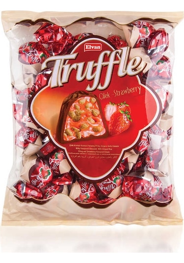 Truffle Çilekli 500 Gr. (1 Poşet)