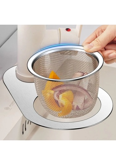 Ulzyvf Su Sepet Sepet Organizatör Mutfak Lavabo Lavabo Gümüş Gri Drenaj Drenaj - Ns Gri - Gümüş