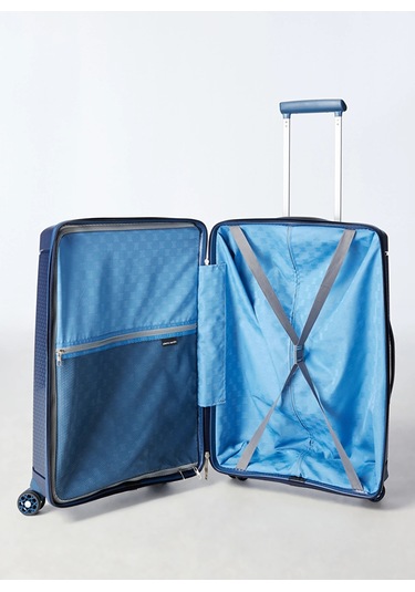 Pierre Cardin Polipropilen Orta Boy Kırılmaz Valiz Lacivert Pc7060 Lacivert