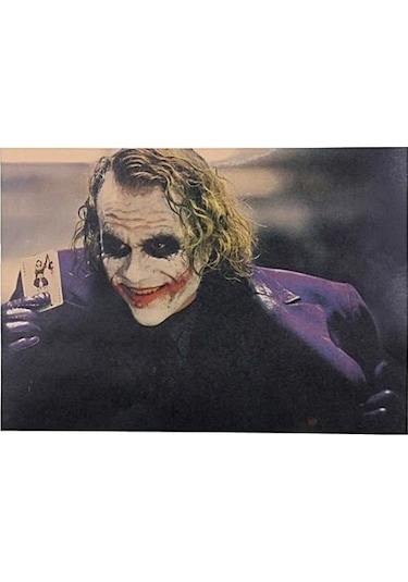 Joker Dark Knight Heath Ledger Kraft Poster Af013