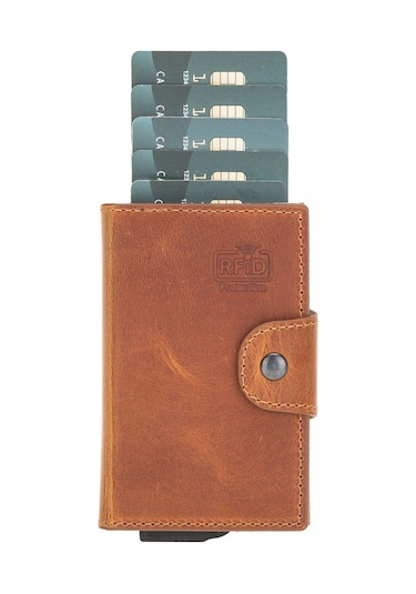 Bouletta Mondello Magic Deri Kartlık G19 Taba (443773706) Taba