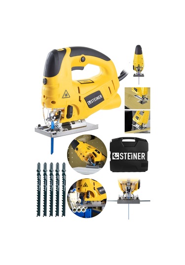 Steiner 4000 Watt Lazerli Otomatik Dekupaj Çantalı Sarı + 5 Uç