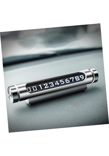 Venaliastore Işık Algılamalı Park Telefon Numaratörü Fosforlu