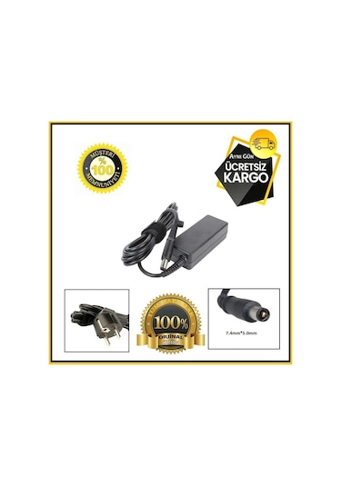 HP Uyumlu Hstnn-Ca40 Kalın Iğneli Notebook Adaptör Şarj Aleti