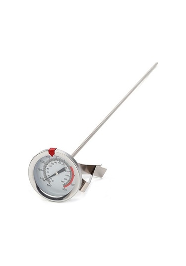 Rogfer Kızartma, Yemek Pişirme, Hindi, Gıda, Süt İçin Tencere Klipsli 30cm Uzun Kök Paslanmaz Çelik Termometre