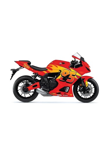 Yamaha Yzf R7 2021-2024 Graphıc Kıt Sticker Set Çok Renkli