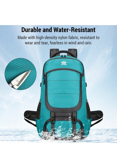 Yuntech01 Büyük Kapasiteli 85l Su Geçirmez Sırt Çantası - Kamp, Yürüyüş Ve Seyahat İçin Kırmızı