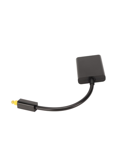 Kosona Optik Kablolu Splitter 1 Giriş 2 Çıkış Ses Dağıtıcı - Dijital Ses Aktarımı, Dts Surround, Dayanıklı Abs Malzeme, 15cm Uzunluk