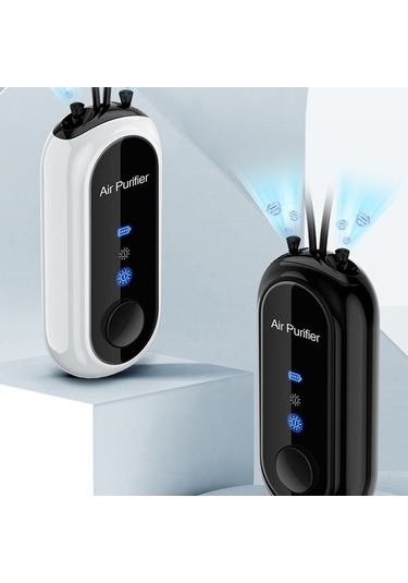 Ankatek Temizleyici Taşınabilir Profesyonel Negatif İyon Jeneratörü Mini Hava Arıtma Makinesi Kompakt Boyun Askılı Dezenfektan Fd