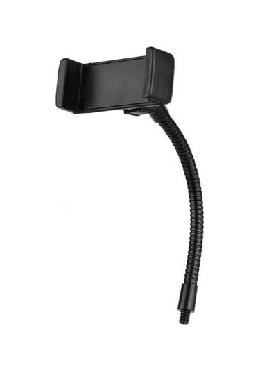 Fortunelane Metal Telefon Tutucu - 1/4 Vida Led Işık, 5.7-8.2cm Klem, Evrensel Kullanım