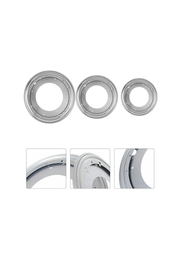 1 Adet Döner Tabla Korozyona Dayanıklı Görev İçi Boş 12 İnch