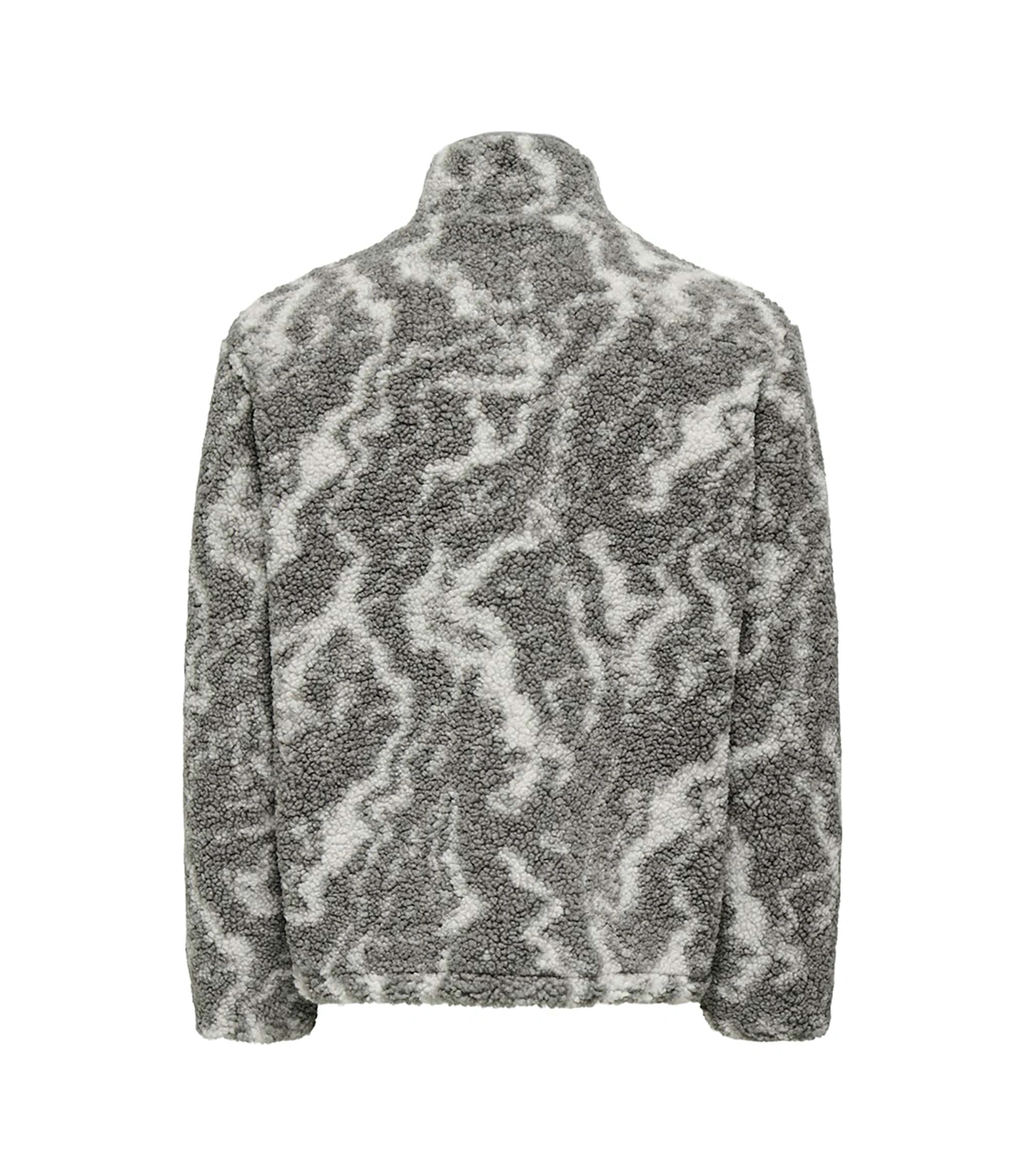 Only & Sons Jaimy Erkek Gri Polar Ceket 22034874-mır Gri