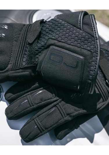 Oj Hıdeaway Siyah Kışlık Korumalı Uzun Eldiven S