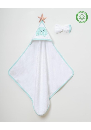 Tavşanlı Silgi Havlu Beyaz
