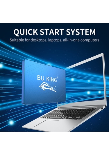 Bu Kıng Ssd2.5 İnç Black Bear Uyumluluk Hız İletimi Ve Kaya Gibi Sağlam Güvenilirlik Yüksek Kaliteli Bellek Yongaları Siyah 60 Gb