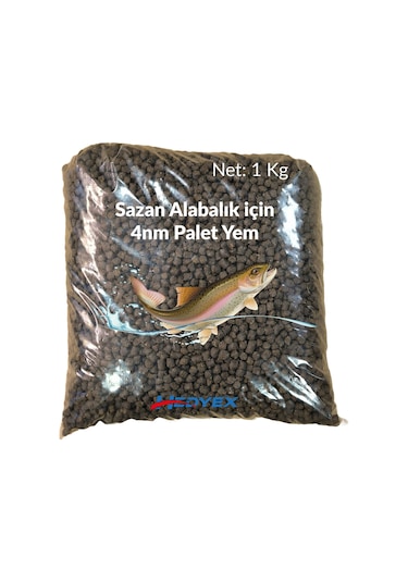 Hedyex 4nm Palet Yem 1kg Sazan Alabalık İçin Palet Yem