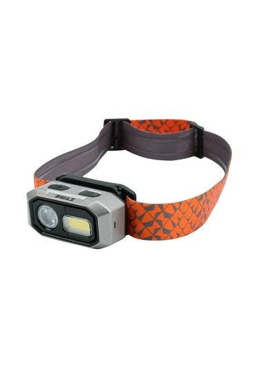 Hlg112 Led Şarjlı Kafa Lambası Çok Fonksiyonlu Ledli Turuncu/siyah Turuncu - Siyah