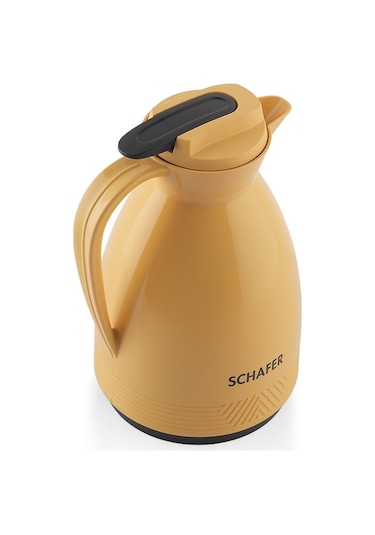Schafer Kitchenhouse Cam Termos 1 L Sarı