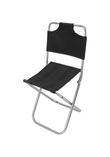 Bloomnest Kamp Sandalyesi, Nefes Alabilen Kumaş, Katlanır Bahçe Sandalyesi, Taşınabilir Balıkçılık Sandalyesi, Altın-siyah Altın - Siyah