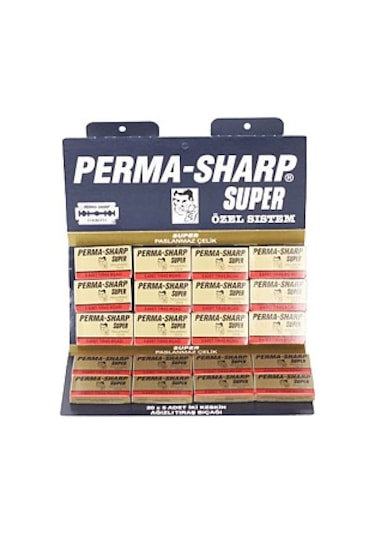 Perma-Sharp Süper Tam Jilet 20 x 5'li