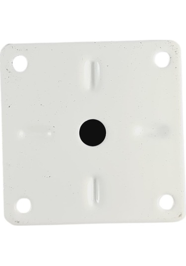 40 LIK 8 CM BEYAZ METAL YUVARLAK AYAK ( 4 ADET )