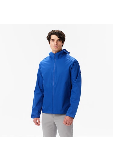 Nautica Erkek Mavi Regular Fit Yağmurluk Düz J57044t Mavi