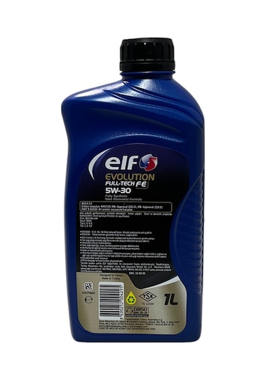 Elf Evolution Full-Tech Fe 5W-30 Tam Sentetik Motor Yağı 1 L