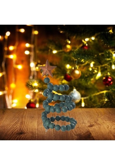 Lijinxu Mini Masa Yılbaşı Ağacı Doğum Günü Pencere Yeşil