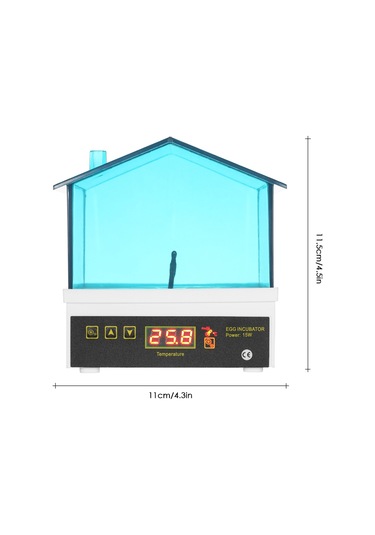 Geeksen 4-yumurta Ev Mini Akıllı Otomatik Yumurta Kuluçka Makinesi Sıcaklık Kontrollü Kuluçka Maki Kuluçka Makinesi