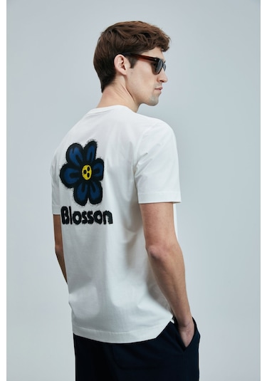 Lufian Erkek Peace Modern Grafik T-shirt 111020246 Kırık Beyaz KIRIK BEYAZ Lufian Erkek Peace Modern Grafik T-shirt 111020246 Kırık Beyaz KIRIK BEYAZ