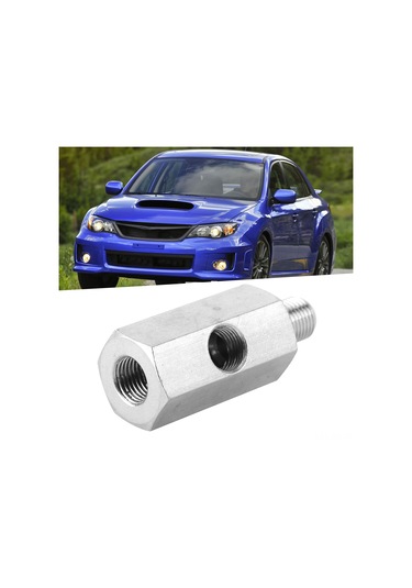 Wezone M10x1.0 Erkek-dişi Yağ Basıncı Sensörü Tee Adaptörü, 1/8" Npt Orta Tap, Evrensel Uyumlu, Paslanmaz Çelik, Honda-hyundai-mazda Uygun