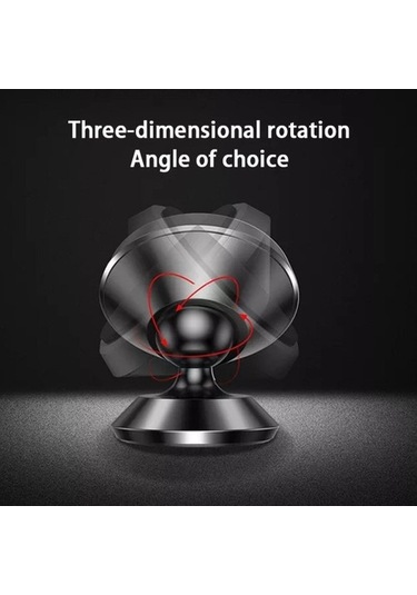 Wisdomselect Betty Becky Telefon Tutucu Taşınabilir Manyetik Araba Mıknatıs Dağı Mobil Stand Siyah Havalandırma Evet Pdj9xp