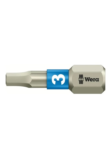 Wera 3840/1 Ts Bits, Paslanmaz, 3 X 25 Mm