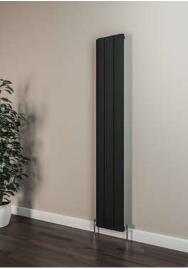 Warma Selanik Dikey Alüminyum Radyatör 280x1800 Pütürlü Antrasit 7946
