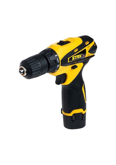 Staxx Power STX1070 36V 5AH Samsung Çift Akülü Şarjlı Vidalama Matkap + 27 Parça Set