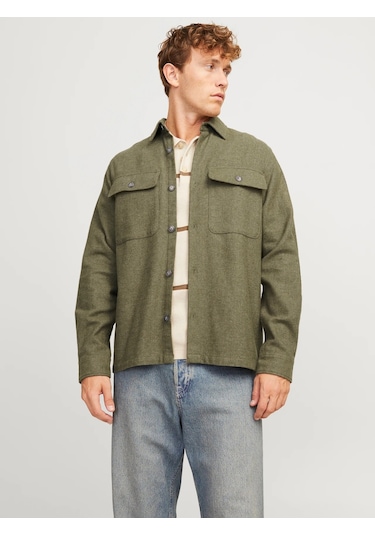 Jack & Jones Jprraymond Erkek Gömlek Haki