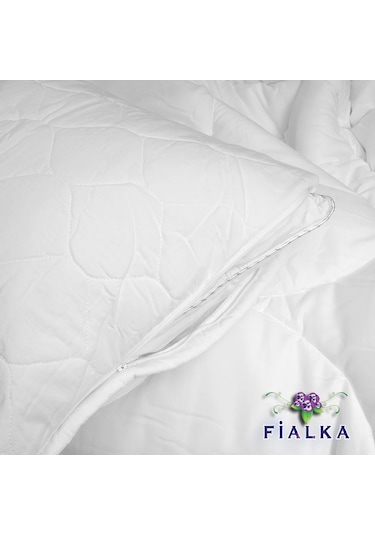 Fialka Yastık Alezi Kapitoneli 50X70 Fermuarlı