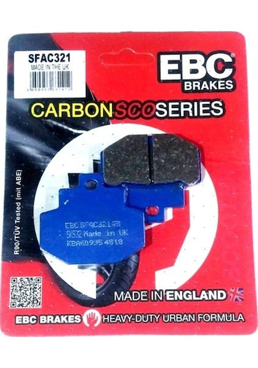 Vespa Vespa Gts 300 2014 Ebc Carbon Arka Fren Balatası Sfac321
