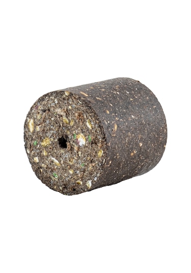 6-8 Saat Dayanıklı Süper Sazan Yemi - Delikli Küspe - Ayçiçek - Silindir - 1 Kg Paket