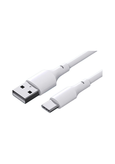 Dvıp L24 6A 100 W Usba To Type-c Hızlı Şarj Ve Data Kablosu Beyaz 1 M