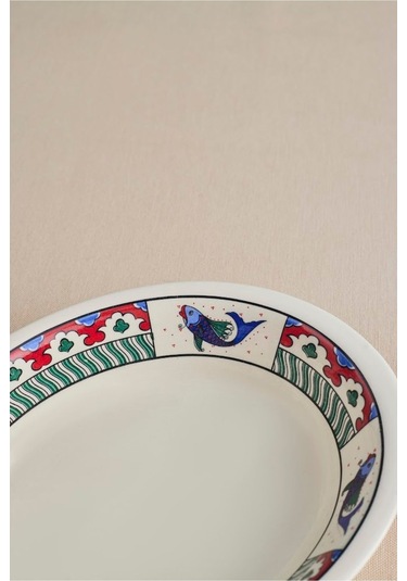 Karaca x Ömür Akkor İznik Balık Fırın Kabı 22 cm