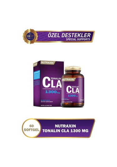 Nutraxin Tonalin Cla 1300 Mg 60 Soft Jel - Aspir Yağı