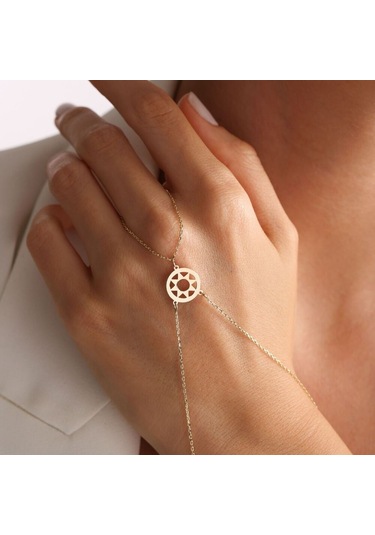 Sembol Gold Altın Pentagram Şahmeran Gold