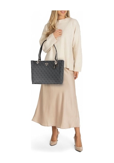 Guess Noelle Iı Antrasit Kadın Omuz Çantası Hwbg9672250 Antrasit