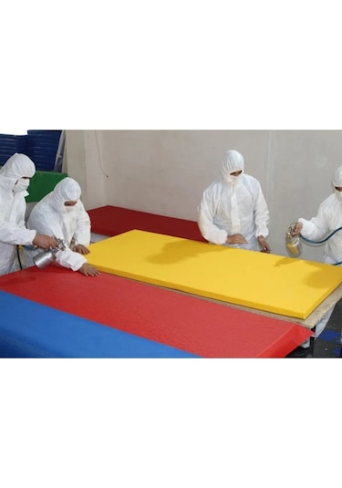Beynaminder Beyna Judo Minderi 100 x 200 x 4 CM Kırmızı