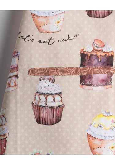 Önlük Pamuk 1 Parça Ayarlanabilir Boyun Askılı Orta Cepli Önlük 36 - Pastalar, Diğer