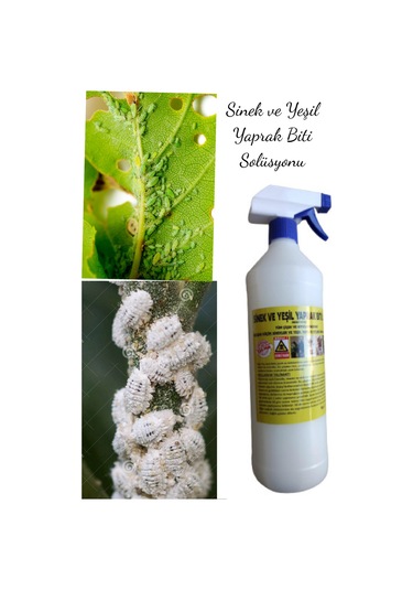 Çiçek Ve Bitkiler İçin Sinek Ve Yaprak Biti Ilacı 1000 Ml