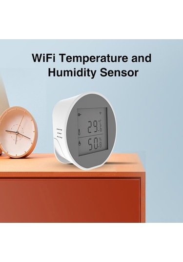 Xianwen Akıllı Wifi Sıcaklık Nem Monitörü Kablosuz Sıcaklık Nem