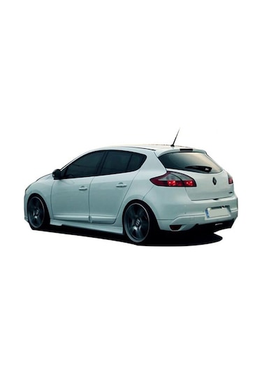 Megane 3 Sport Marşpiyel Seti Mat Siyah Plastik  2009 - 2016