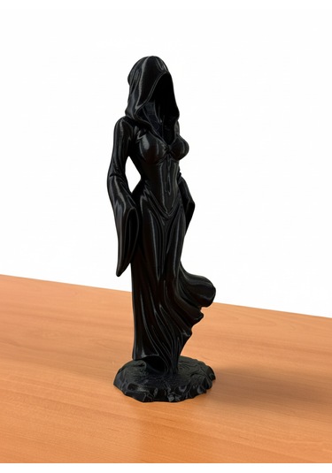 Lady Dark Reaper Woman 3d Baskı Dekoratif Figür 20 Cm 20 Cm